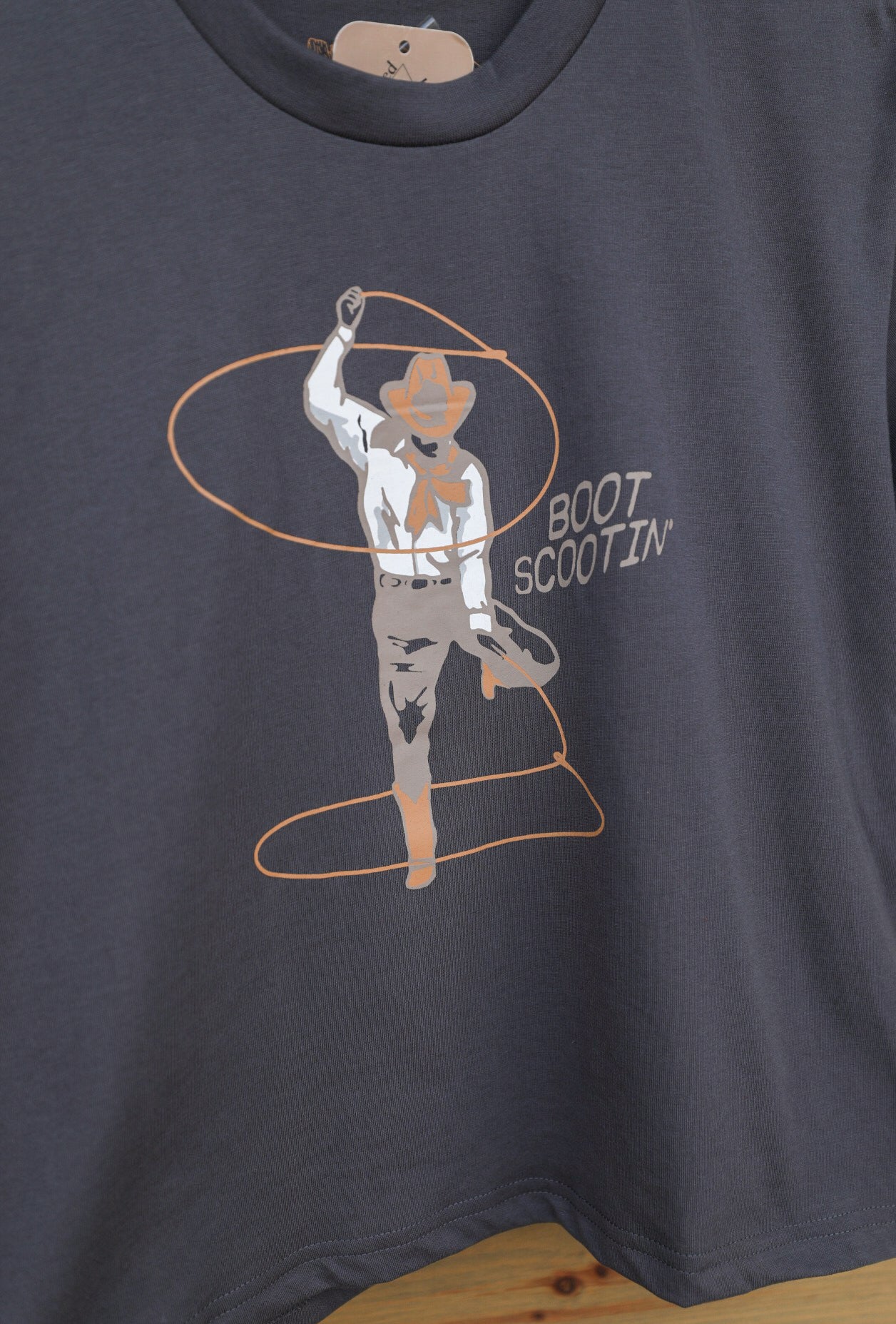 Boot Scootin' Tee-Graphic Tee-Crooked Horn Company, Online Women's Fashion Boutique in San Tan Valley, Arizona 85140