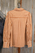 Ginger Gingham Top-Shirts-Crooked Horn Company, Online Women's Fashion Boutique in San Tan Valley, Arizona 85140