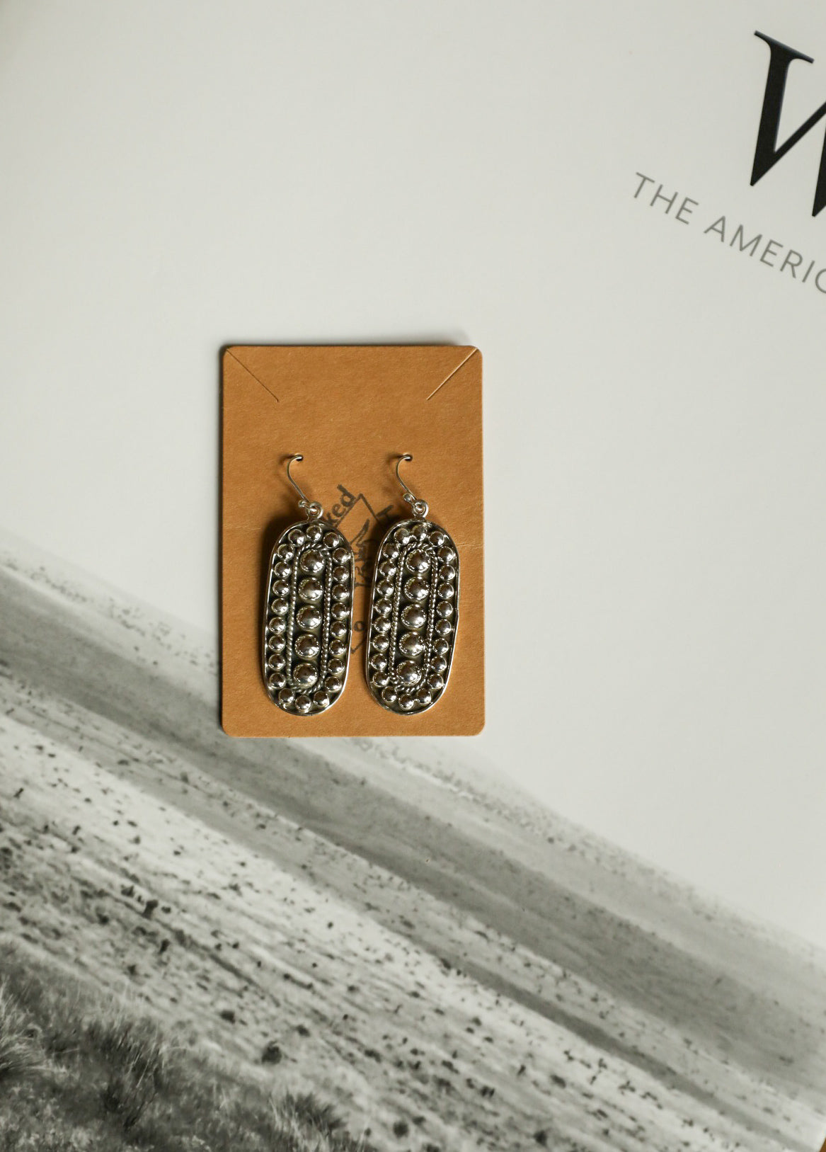 Oval Beaded Earrings-Jewelry-Crooked Horn Company, Online Women's Fashion Boutique in San Tan Valley, Arizona 85140