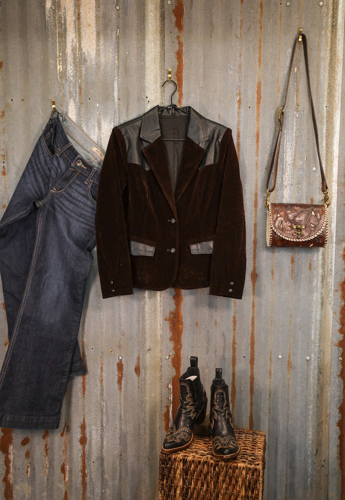 High Horse Blazer-Jacket-Crooked Horn Company, Online Women's Fashion Boutique in San Tan Valley, Arizona 85140