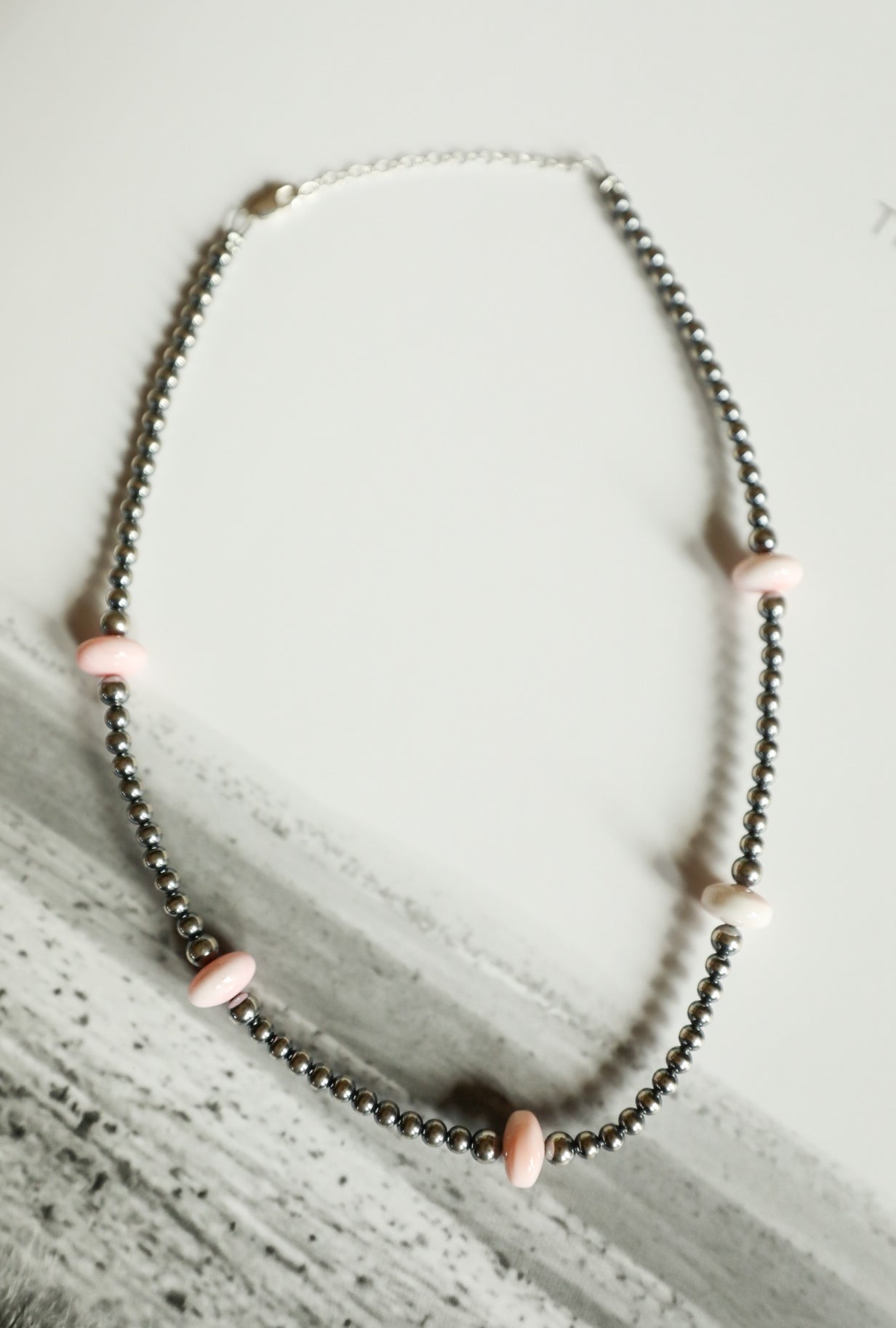 Pink Conch Necklace-Jewelry-Crooked Horn Company, Online Women's Fashion Boutique in San Tan Valley, Arizona 85140