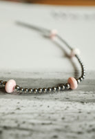 Pink Conch Necklace-Jewelry-Crooked Horn Company, Online Women's Fashion Boutique in San Tan Valley, Arizona 85140