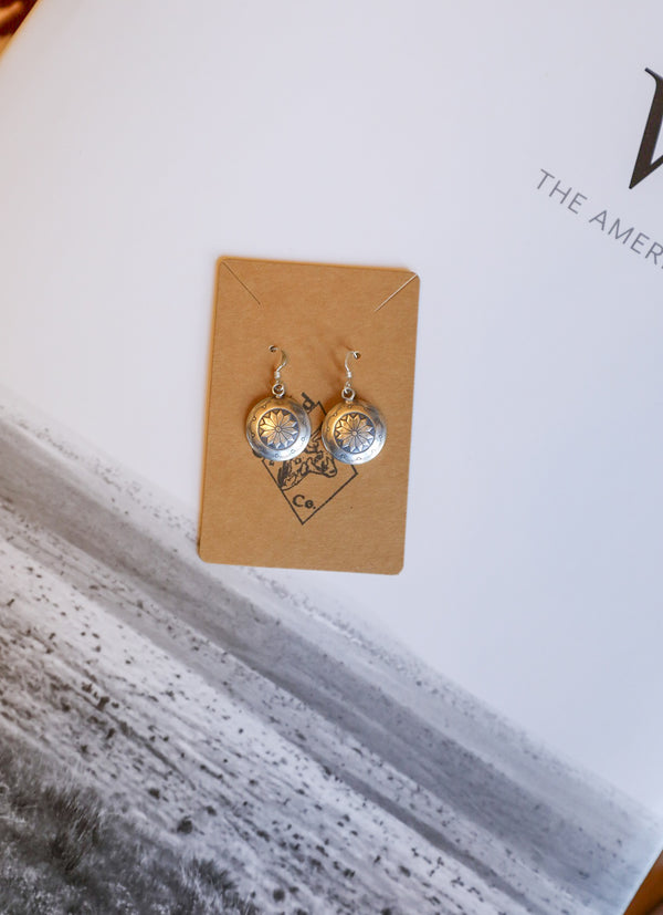 Navajo Rose Earrings-Jewelry-Crooked Horn Company, Online Women's Fashion Boutique in San Tan Valley, Arizona 85140