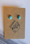 Turquoise Stud Earrings-Jewelry-Crooked Horn Company, Online Women's Fashion Boutique in San Tan Valley, Arizona 85140