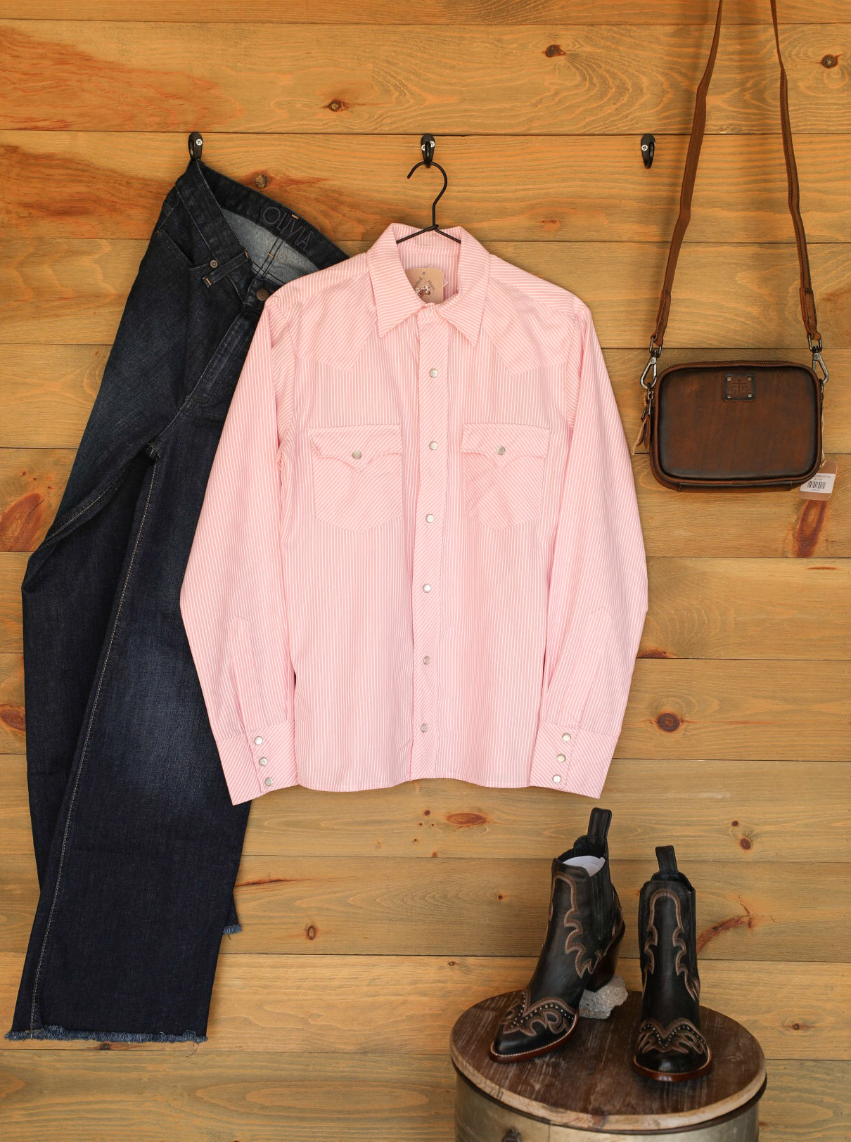 Rock Springs Top-Shirts-Crooked Horn Company, Online Women's Fashion Boutique in San Tan Valley, Arizona 85140