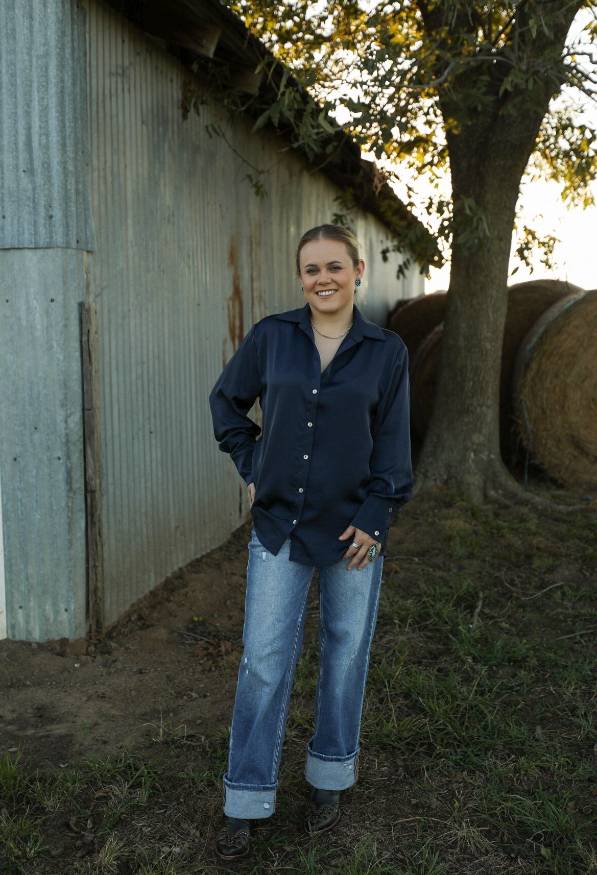 Hecla Top-Shirts-Crooked Horn Company, Online Women's Fashion Boutique in San Tan Valley, Arizona 85140