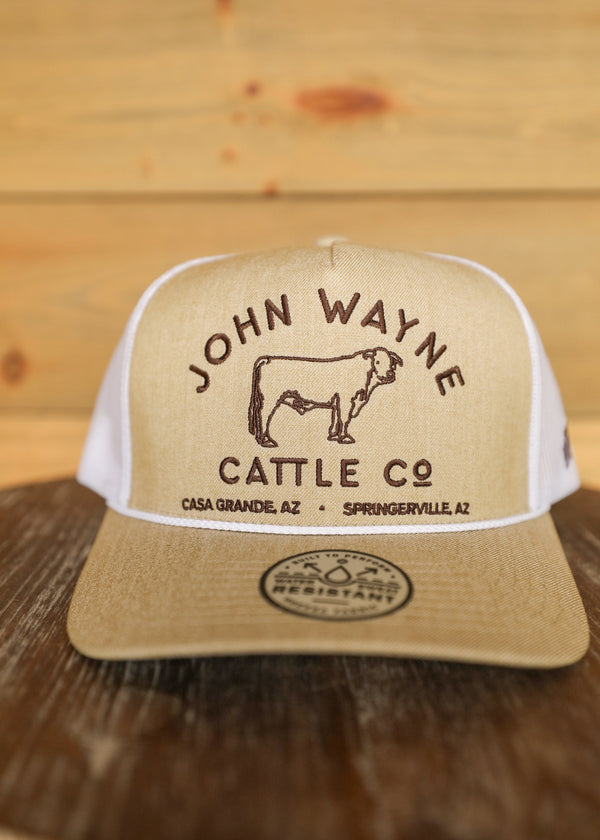 John Wayne Tan Hat-Accessories-Crooked Horn Company, Online Women's Fashion Boutique in San Tan Valley, Arizona 85140