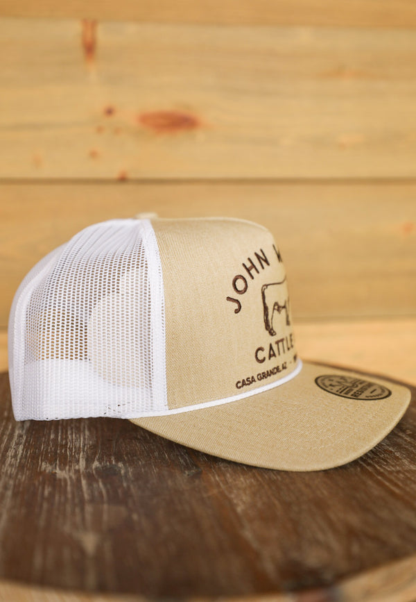 John Wayne Tan Hat-Accessories-Crooked Horn Company, Online Women's Fashion Boutique in San Tan Valley, Arizona 85140