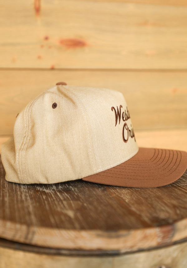Western Original Tan Hat-Accessories-Crooked Horn Company, Online Women's Fashion Boutique in San Tan Valley, Arizona 85140