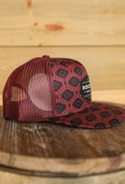 Tribe Roughy Red Hat-Accessories-Crooked Horn Company, Online Women's Fashion Boutique in San Tan Valley, Arizona 85140