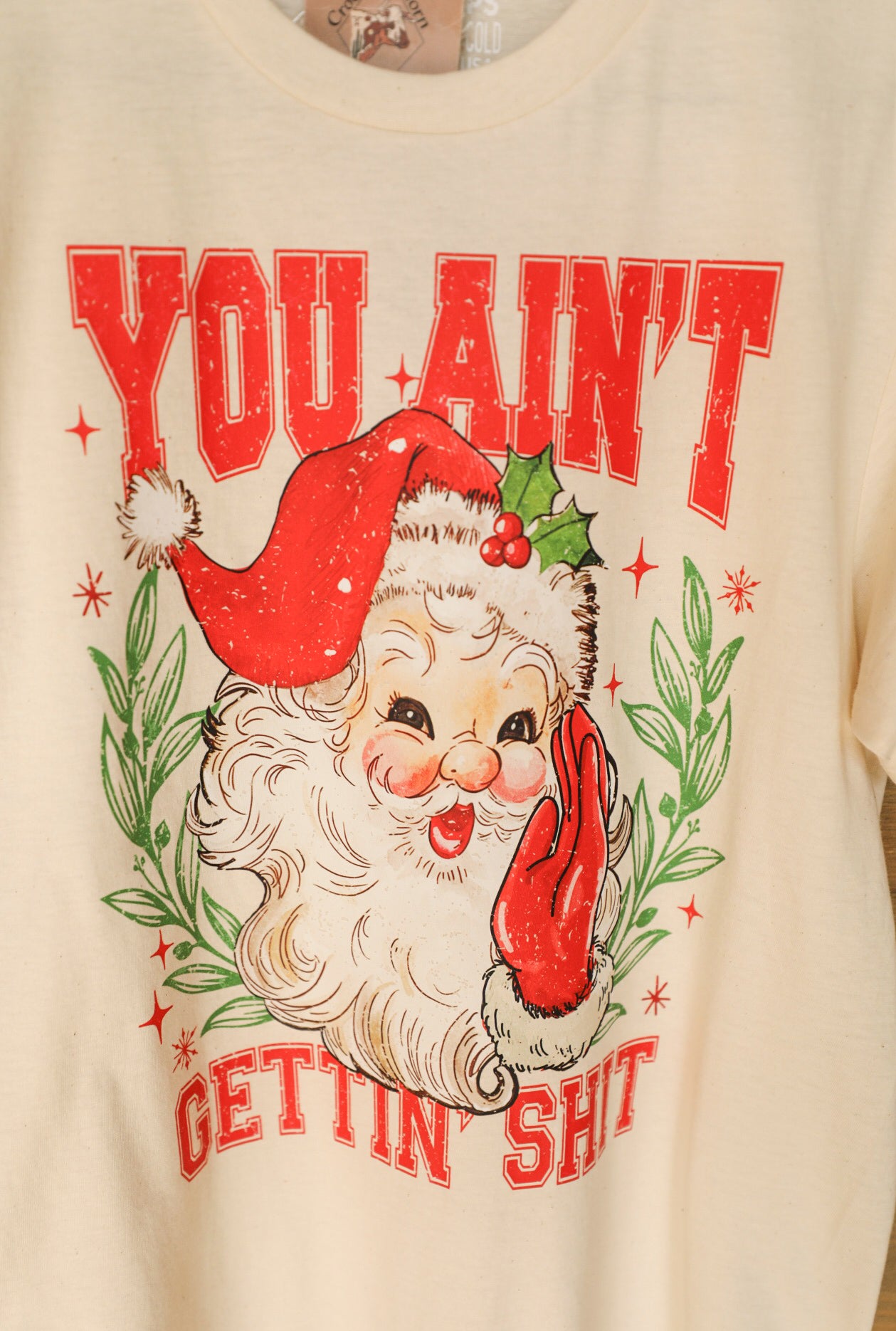 Ain't Getting Sxxx Tee-Graphic Tee-Crooked Horn Company, Online Women's Fashion Boutique in San Tan Valley, Arizona 85140