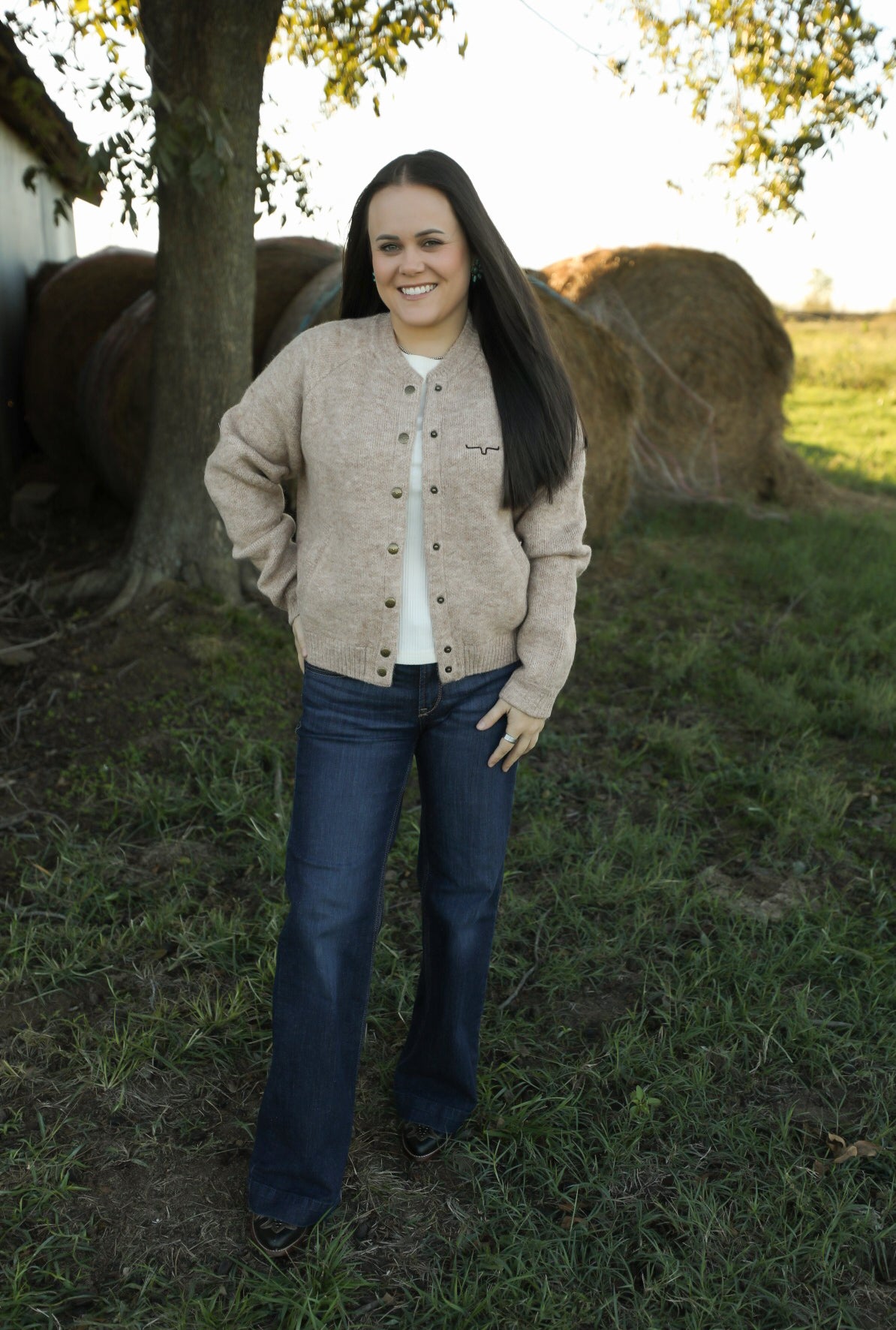 Ennis Sweater Jacket-Jacket-Crooked Horn Company, Online Women's Fashion Boutique in San Tan Valley, Arizona 85140