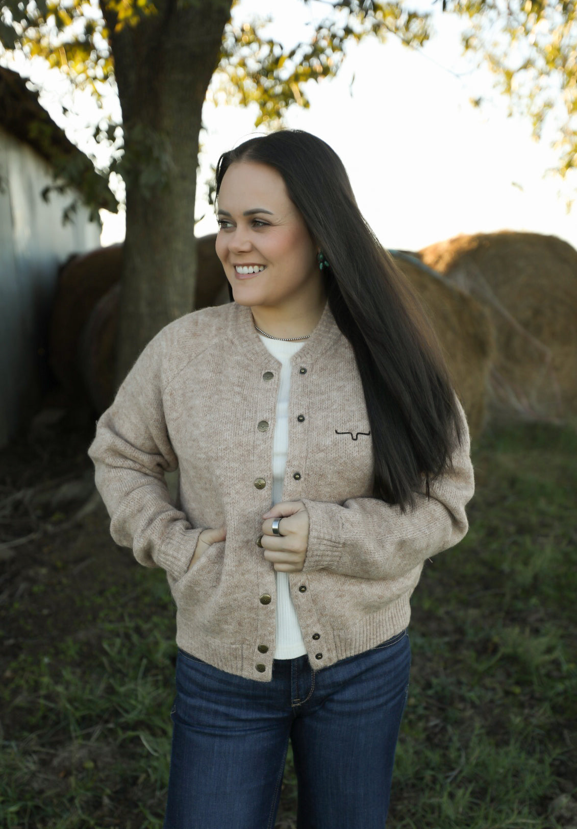 Ennis Sweater Jacket-Jacket-Crooked Horn Company, Online Women's Fashion Boutique in San Tan Valley, Arizona 85140