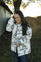 Desert Daughters Barn Jacket-Jacket-Crooked Horn Company, Online Women's Fashion Boutique in San Tan Valley, Arizona 85140