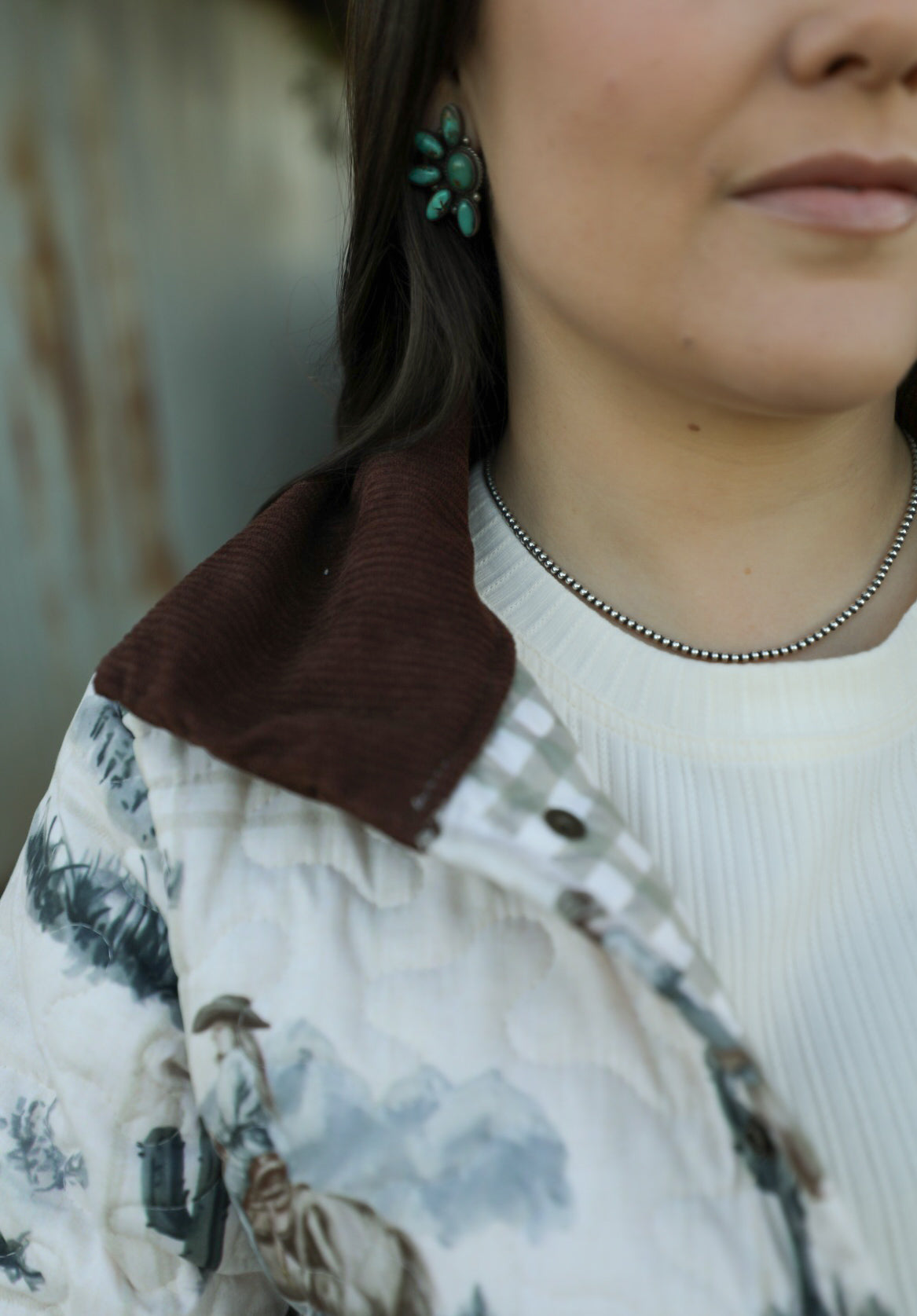 Desert Daughters Barn Jacket-Jacket-Crooked Horn Company, Online Women's Fashion Boutique in San Tan Valley, Arizona 85140