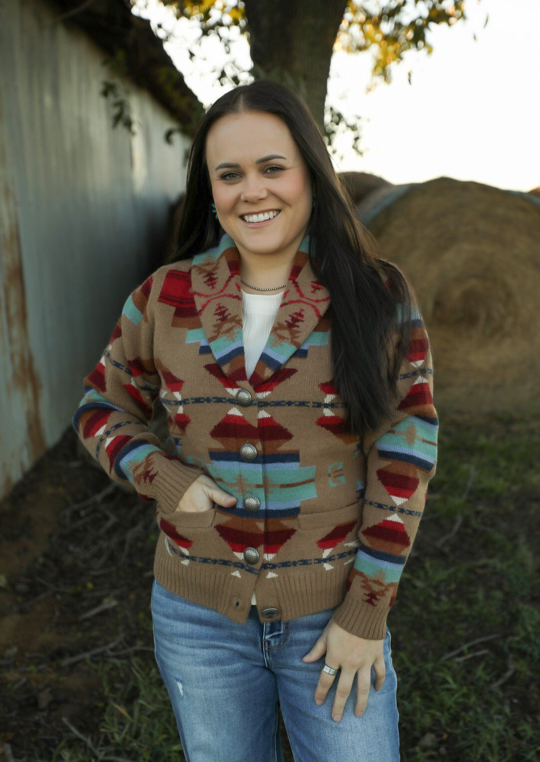 Painted Mesa Cardigan-Jacket-Crooked Horn Company, Online Women's Fashion Boutique in San Tan Valley, Arizona 85140