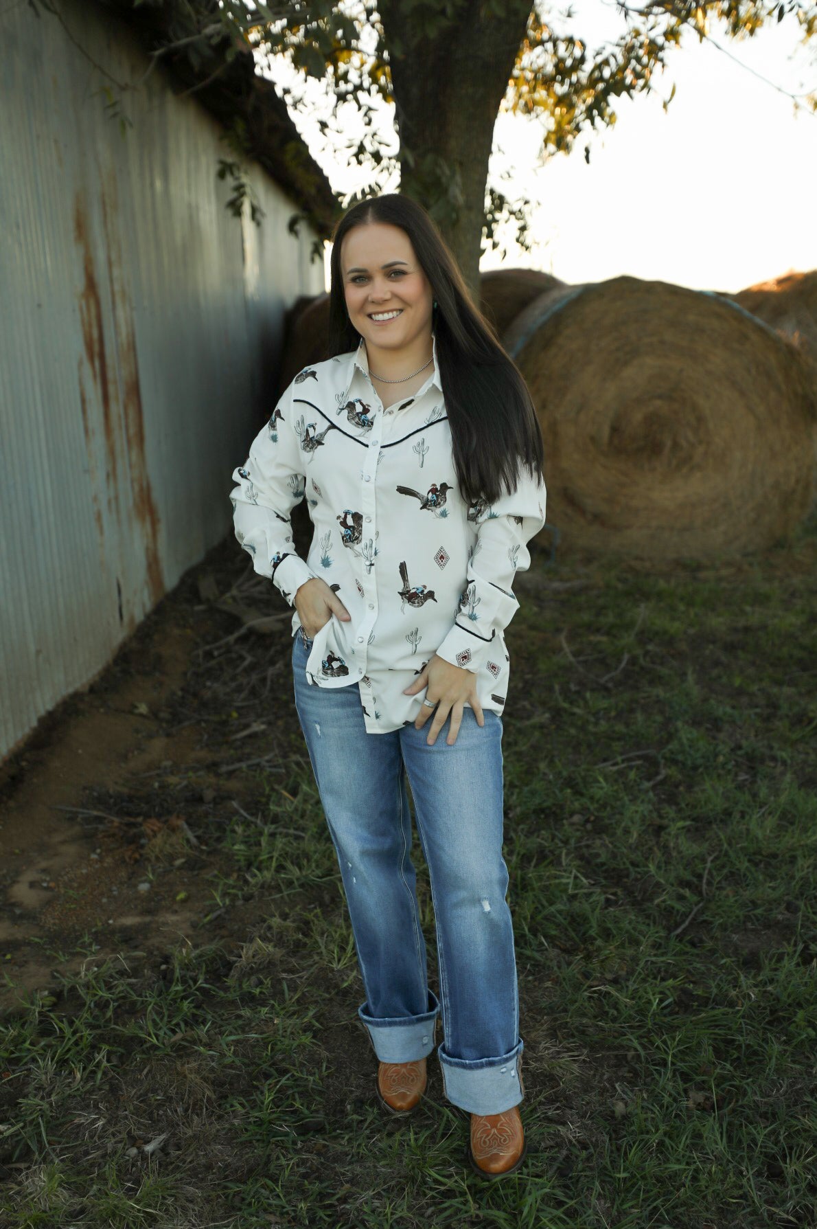 Roadrunner Top-Shirts-Crooked Horn Company, Online Women's Fashion Boutique in San Tan Valley, Arizona 85140