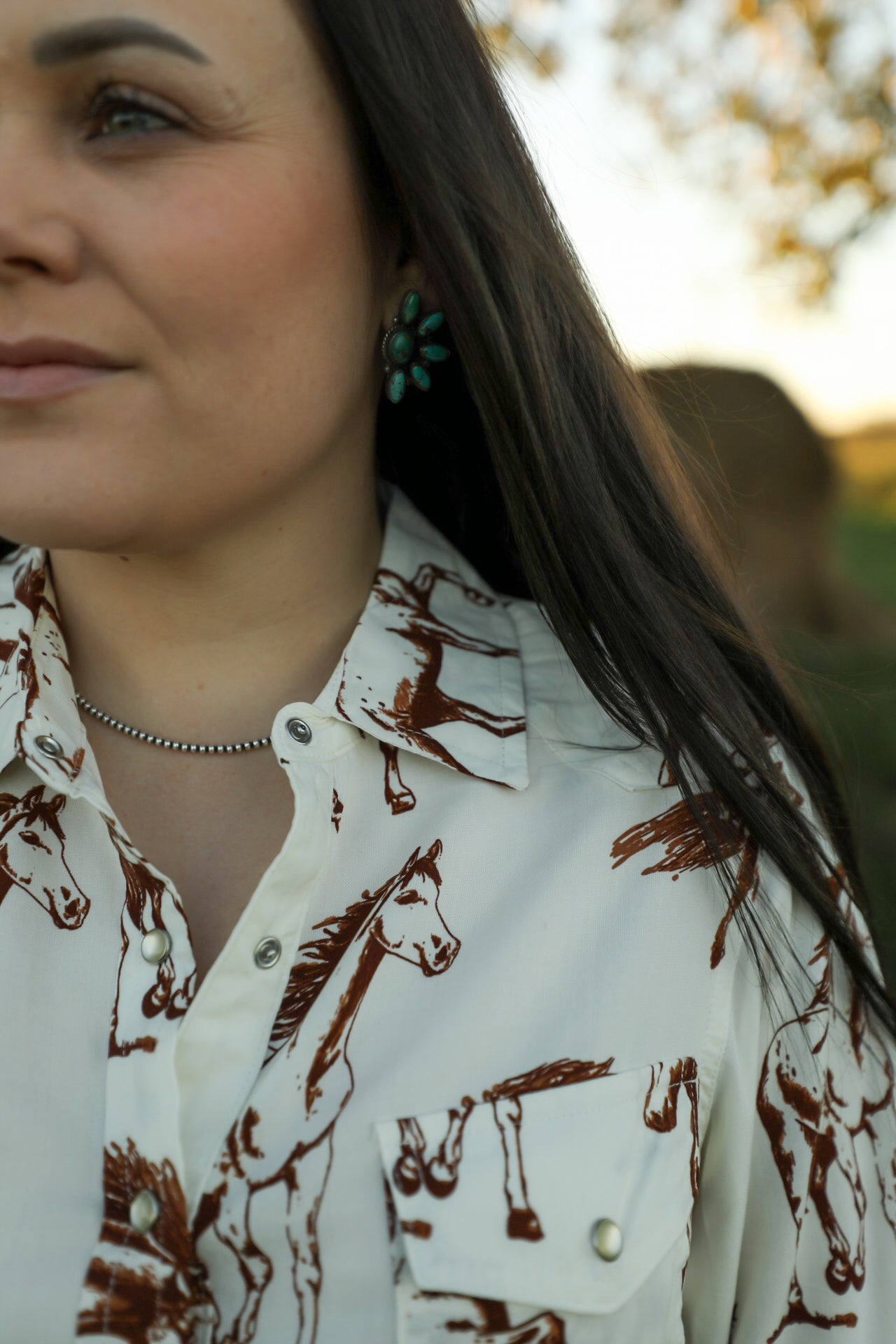 Stunner Stallion Top-Shirts-Crooked Horn Company, Online Women's Fashion Boutique in San Tan Valley, Arizona 85140