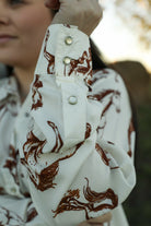 Stunner Stallion Top-Shirts-Crooked Horn Company, Online Women's Fashion Boutique in San Tan Valley, Arizona 85140