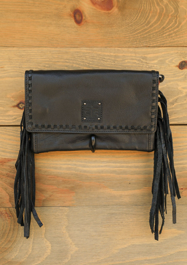 Indie Black Harper Crossbody Wallet-Purses/Bags-Crooked Horn Company, Online Women's Fashion Boutique in San Tan Valley, Arizona 85140