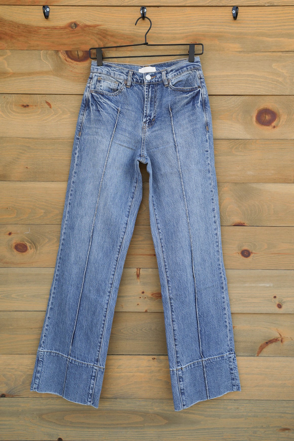 Pintuck Jeans-Pants-Crooked Horn Company, Online Women's Fashion Boutique in San Tan Valley, Arizona 85140