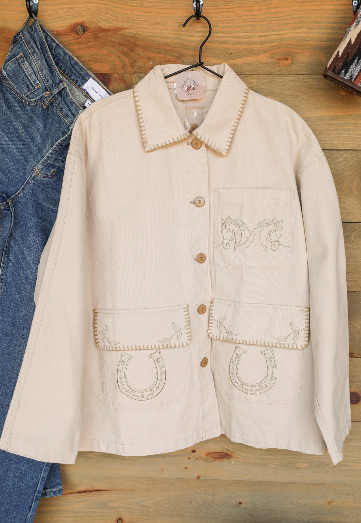 Aberdeen Jacket-Jacket-Crooked Horn Company, Online Women's Fashion Boutique in San Tan Valley, Arizona 85140