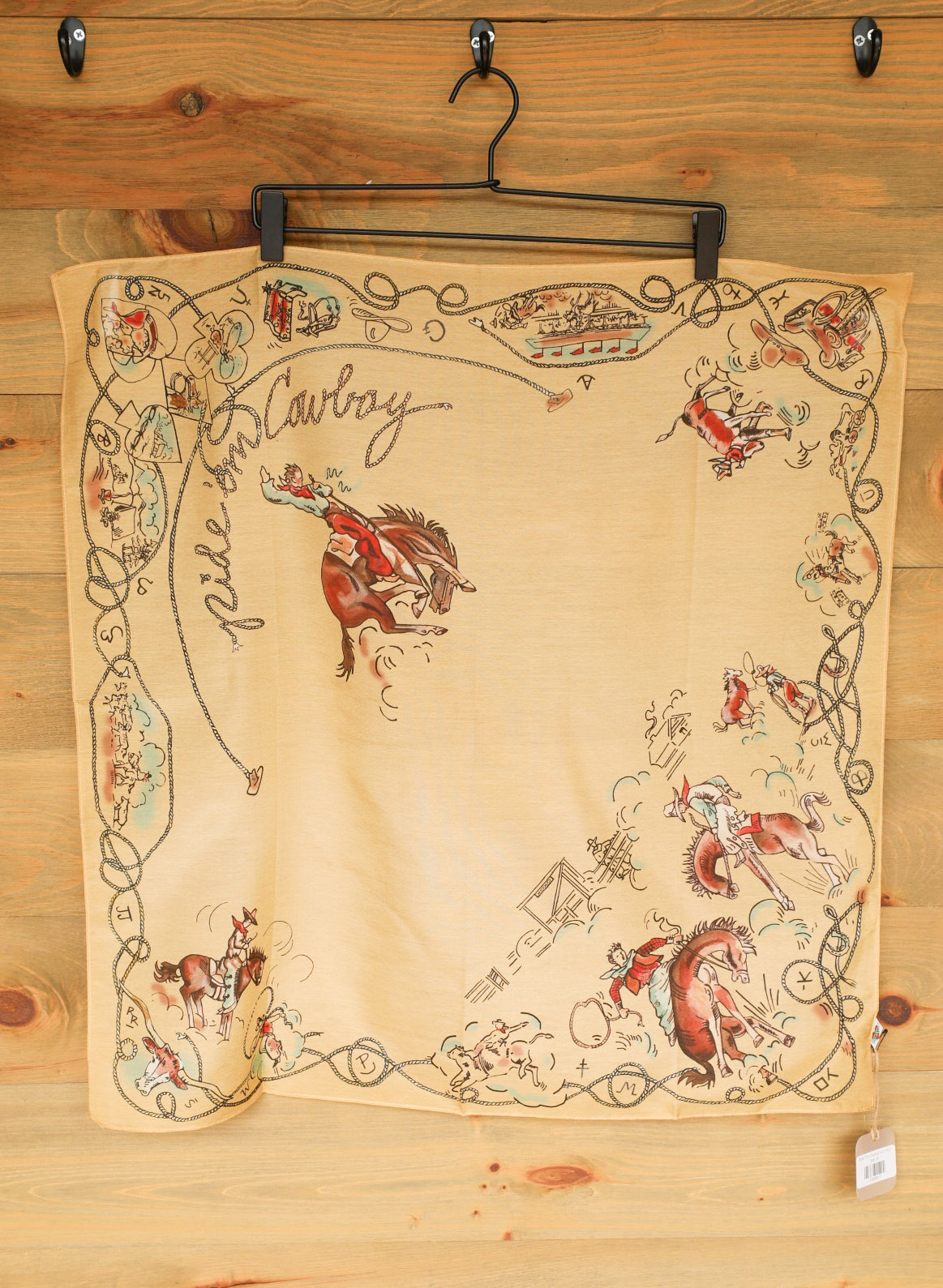 Ride 'Em Cowboy Wild Rag-Accessories-Crooked Horn Company, Online Women's Fashion Boutique in San Tan Valley, Arizona 85140