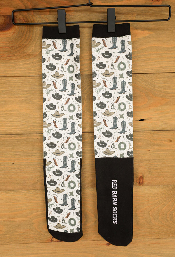 Ranch Hand Socks-Accessories-Crooked Horn Company, Online Women's Fashion Boutique in San Tan Valley, Arizona 85140