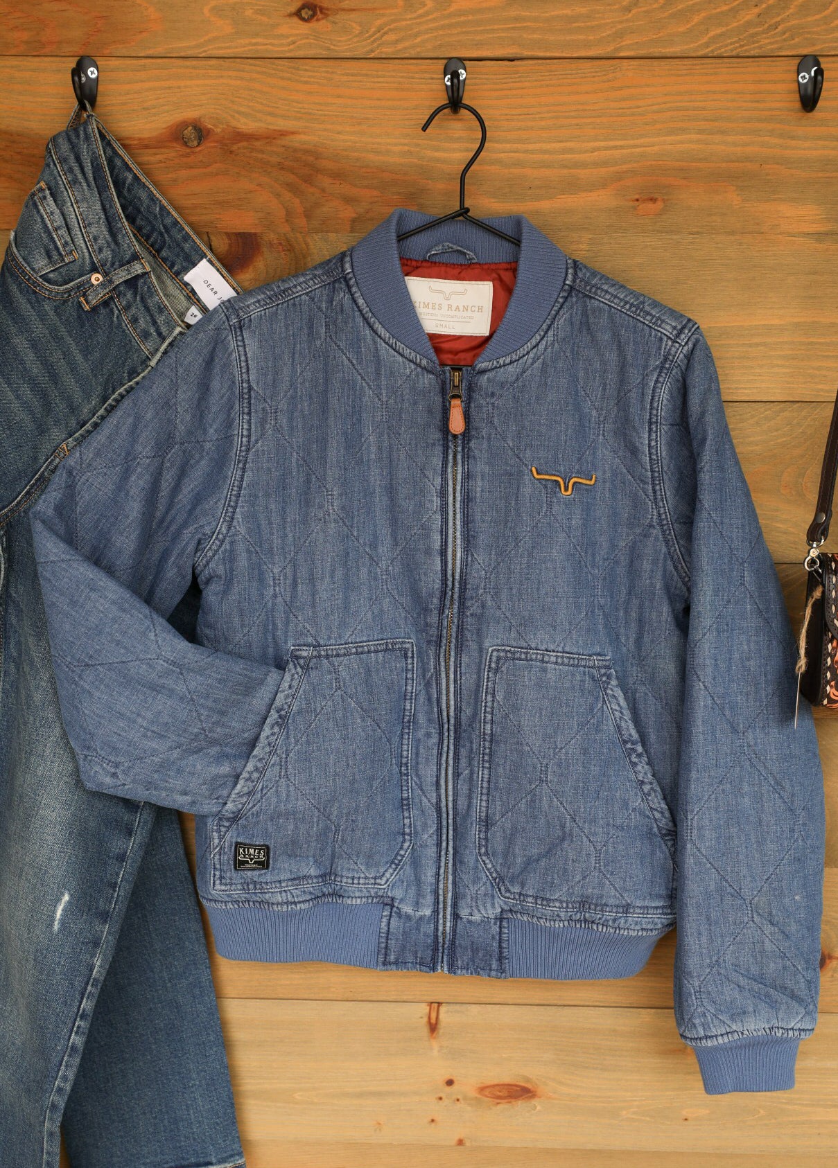 Marinos Indigo Jacket-Jacket-Crooked Horn Company, Online Women's Fashion Boutique in San Tan Valley, Arizona 85140