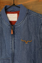 Marinos Indigo Jacket-Jacket-Crooked Horn Company, Online Women's Fashion Boutique in San Tan Valley, Arizona 85140