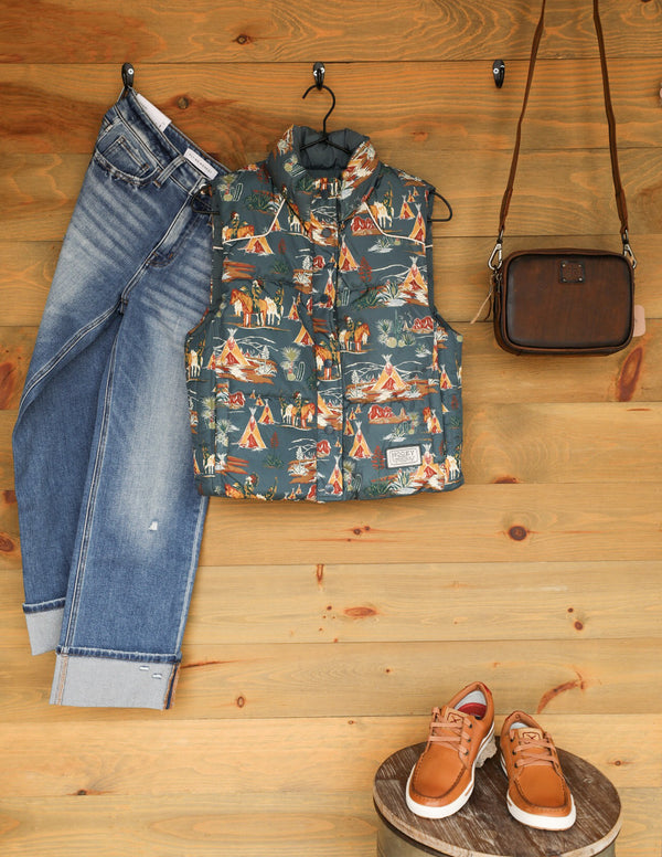 Sisseton Vest-Jacket-Crooked Horn Company, Online Women's Fashion Boutique in San Tan Valley, Arizona 85140