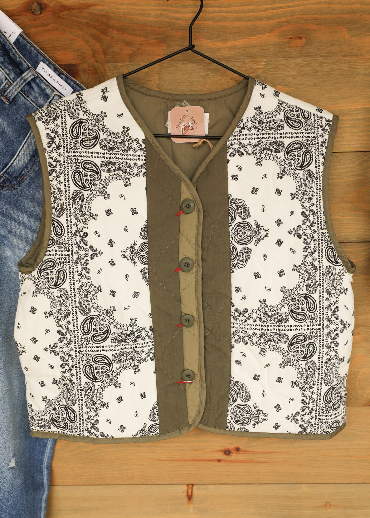 Clear Lake Vest-Jacket-Crooked Horn Company, Online Women's Fashion Boutique in San Tan Valley, Arizona 85140