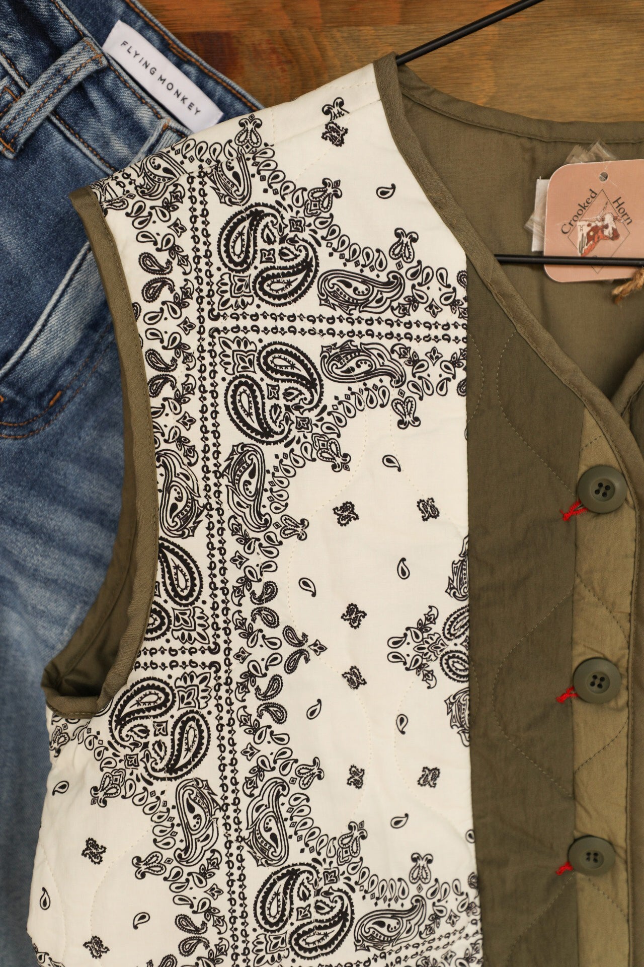 Clear Lake Vest-Jacket-Crooked Horn Company, Online Women's Fashion Boutique in San Tan Valley, Arizona 85140