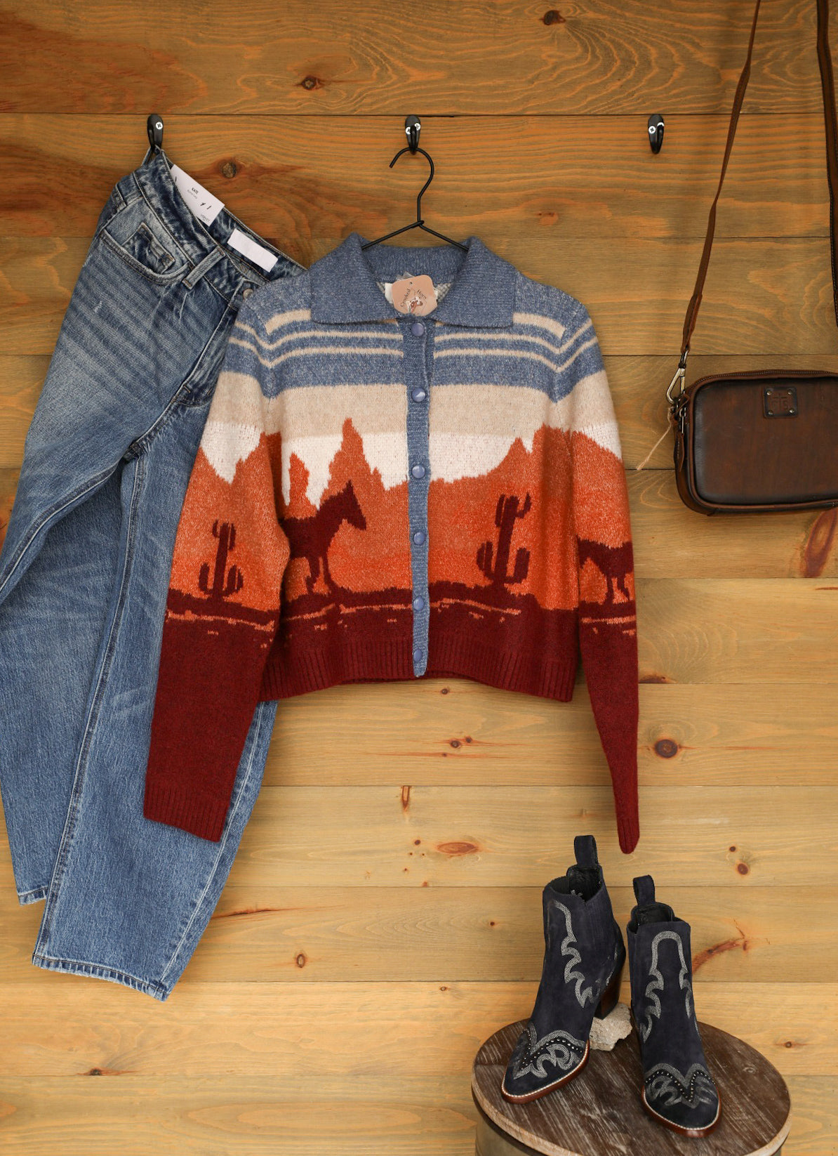 Eagle Butte Cardigan-Jacket-Crooked Horn Company, Online Women's Fashion Boutique in San Tan Valley, Arizona 85140