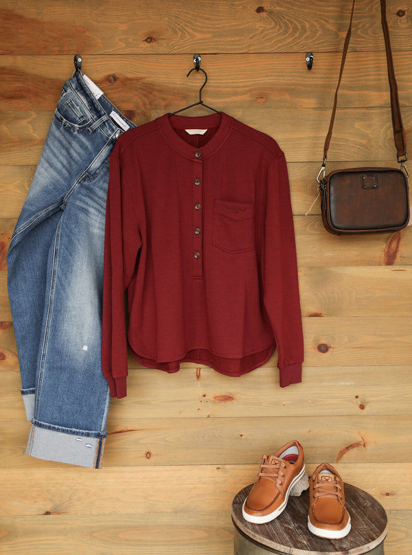 Elouise Top-Shirts-Crooked Horn Company, Online Women's Fashion Boutique in San Tan Valley, Arizona 85140