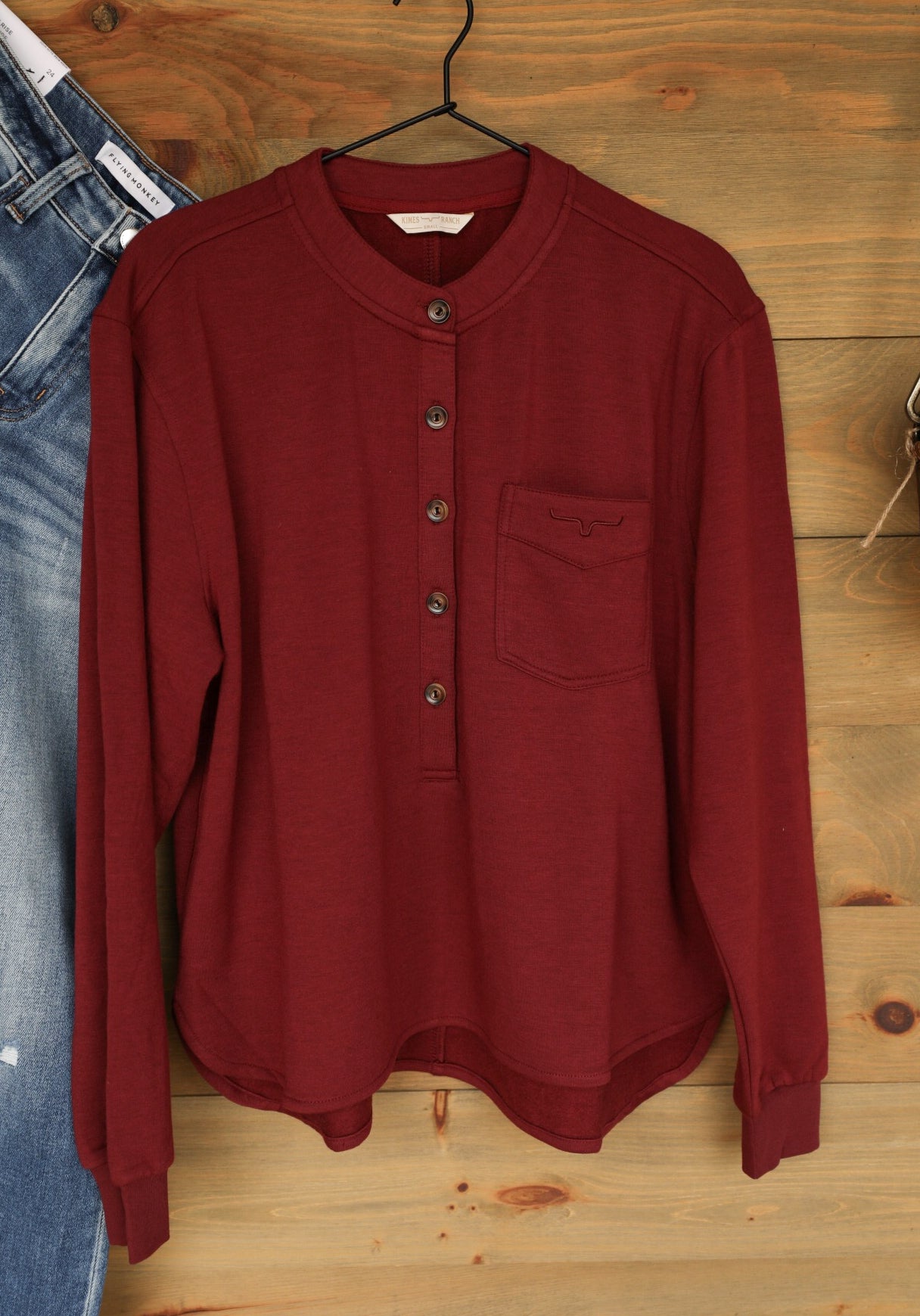 Elouise Top-Shirts-Crooked Horn Company, Online Women's Fashion Boutique in San Tan Valley, Arizona 85140