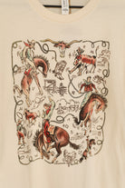 Ride 'em Cowboy Tee-Graphic Tee-Crooked Horn Company, Online Women's Fashion Boutique in San Tan Valley, Arizona 85140