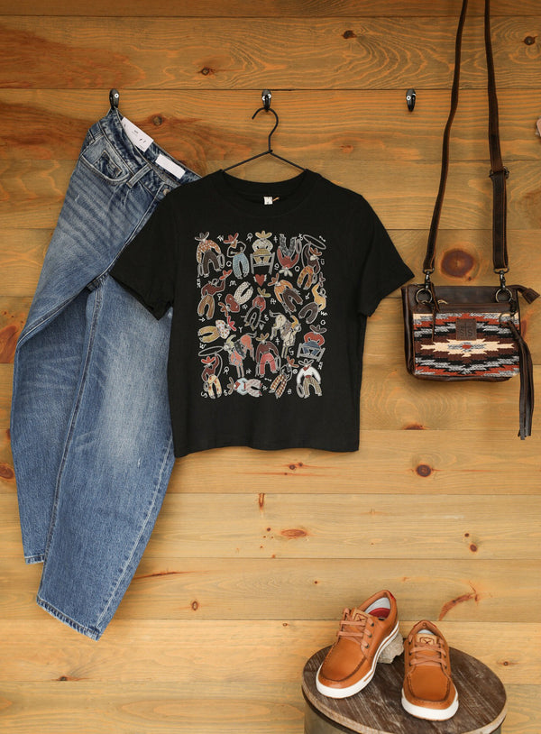 Way Out West Tee-Crooked Horn Company, Online Women's Fashion Boutique in San Tan Valley, Arizona 85140