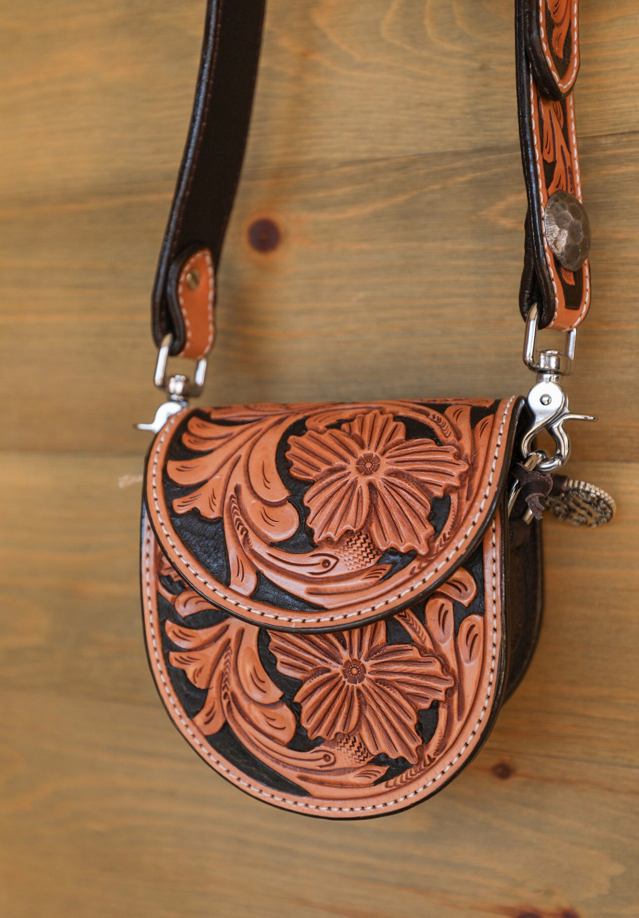 Saddle Bag-Purses/Bags-Crooked Horn Company, Online Women's Fashion Boutique in San Tan Valley, Arizona 85140