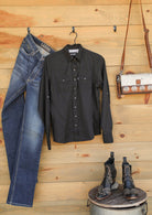 Sol Black Top-Shirts-Crooked Horn Company, Online Women's Fashion Boutique in San Tan Valley, Arizona 85140