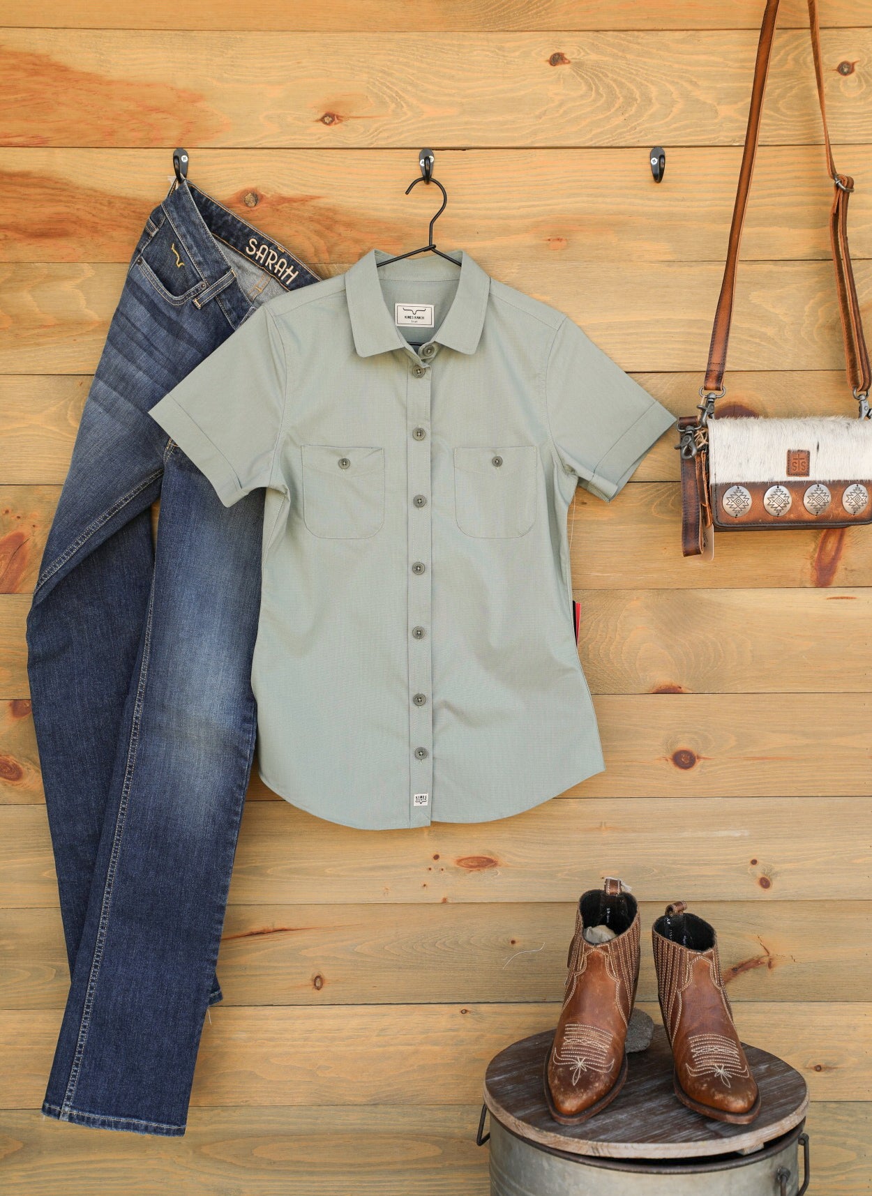 Linville SS Top-Shirts-Crooked Horn Company, Online Women's Fashion Boutique in San Tan Valley, Arizona 85140