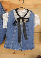 Lariat Neck Tie-Accessories-Crooked Horn Company, Online Women's Fashion Boutique in San Tan Valley, Arizona 85140