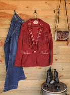 Roping Cowboy Blazer-Jacket-Crooked Horn Company, Online Women's Fashion Boutique in San Tan Valley, Arizona 85140