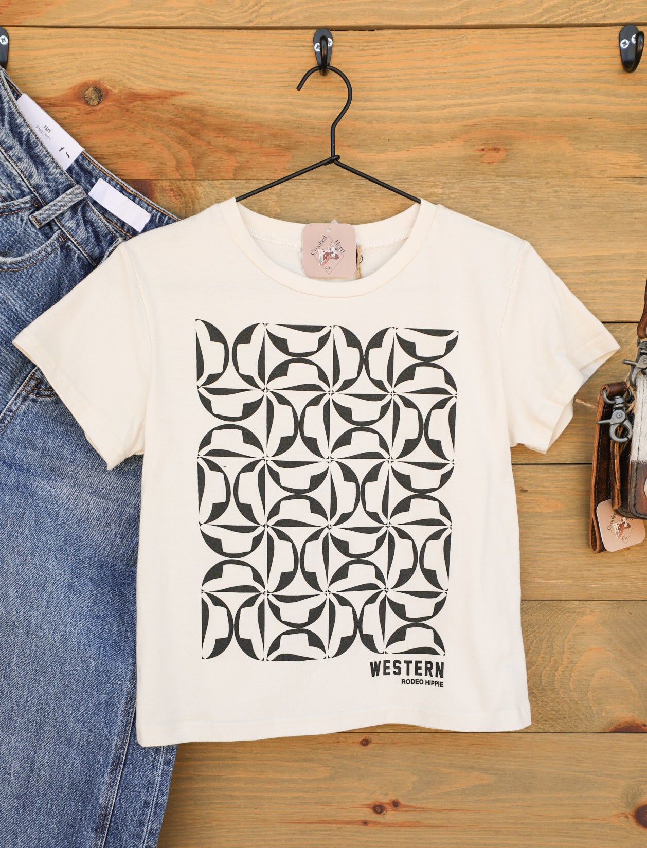 Hat Tee-Graphic Tee-Crooked Horn Company, Online Women's Fashion Boutique in San Tan Valley, Arizona 85140