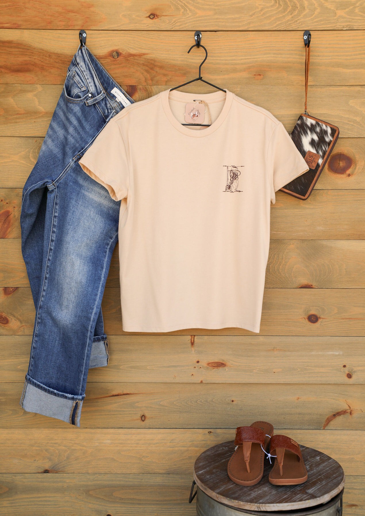 Bandita Tee-Graphic Tee-Crooked Horn Company, Online Women's Fashion Boutique in San Tan Valley, Arizona 85140