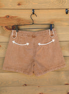 Arrow Denim Shorts-Shorts-Crooked Horn Company, Online Women's Fashion Boutique in San Tan Valley, Arizona 85140