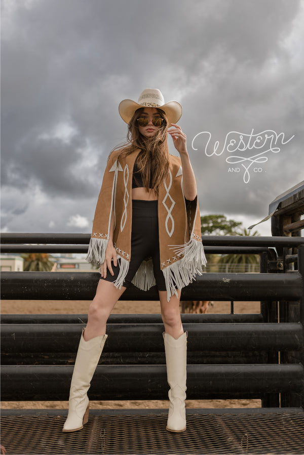 High Horse Carmel Cape-Jacket-Crooked Horn Company, Online Women's Fashion Boutique in San Tan Valley, Arizona 85140