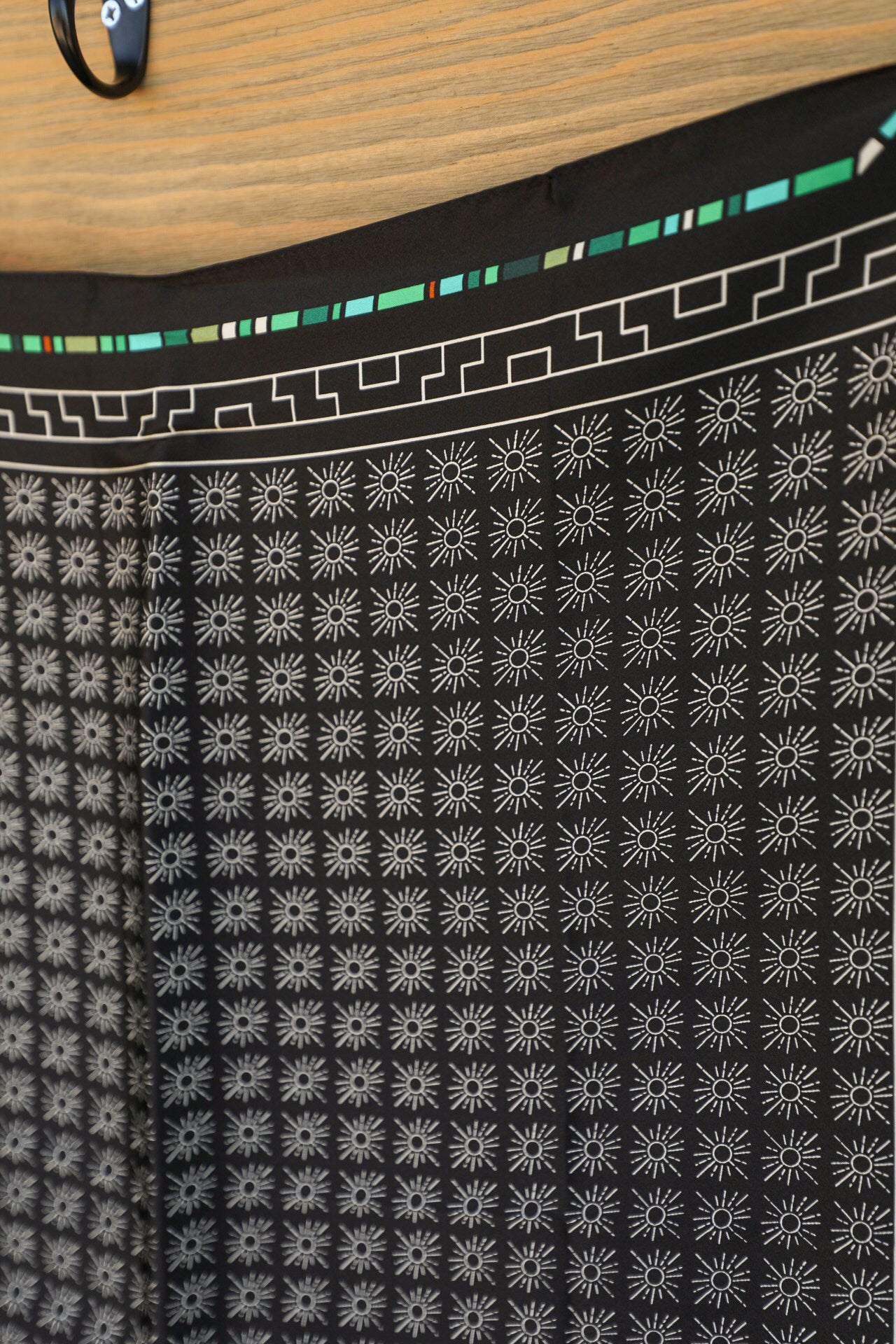 Beaded Wild Rag Black-Accessories-Crooked Horn Company, Online Women's Fashion Boutique in San Tan Valley, Arizona 85140