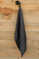 Beaded Wild Rag Black-Accessories-Crooked Horn Company, Online Women's Fashion Boutique in San Tan Valley, Arizona 85140