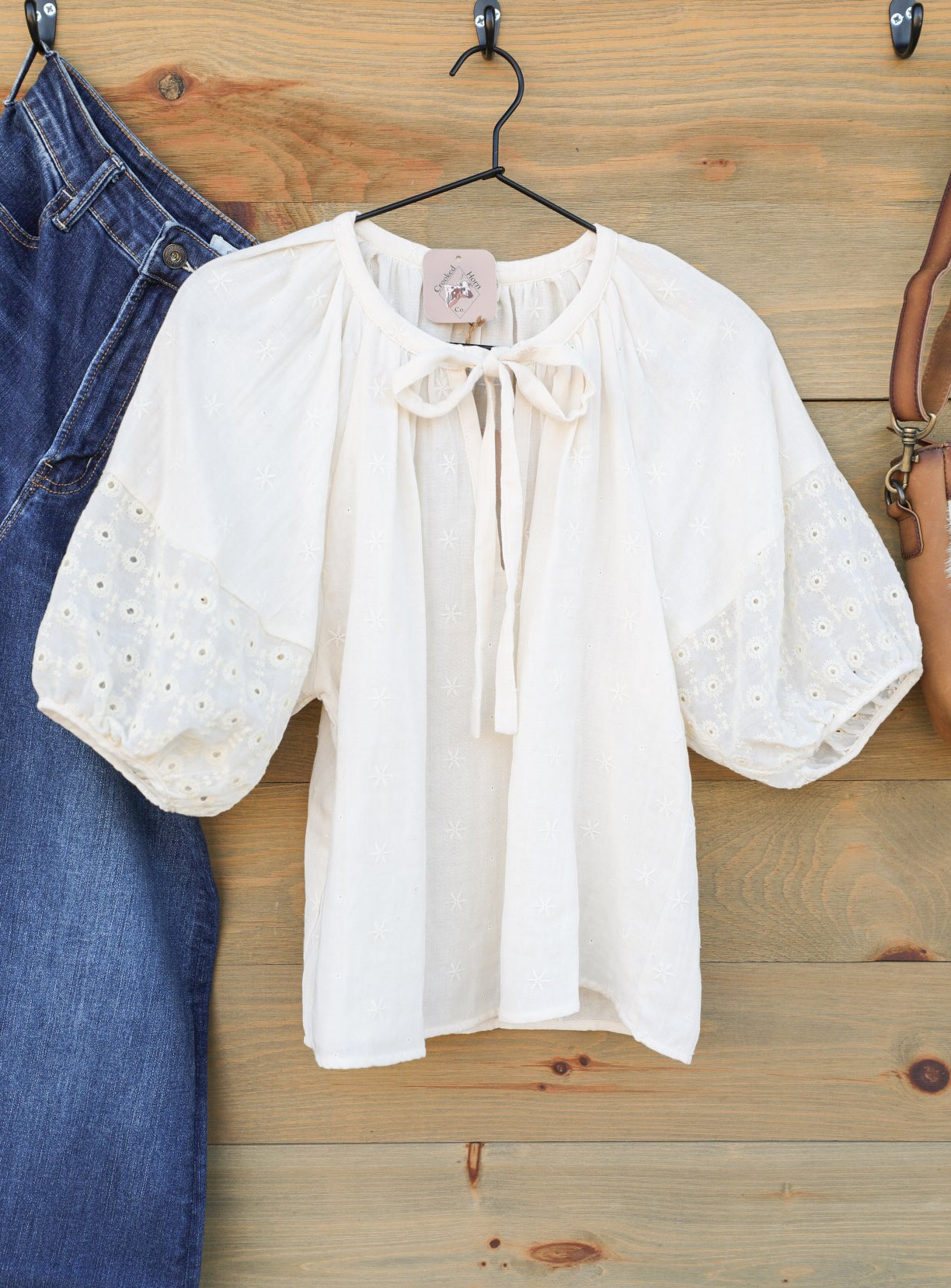 Clancy Top-Shirts-Crooked Horn Company, Online Women's Fashion Boutique in San Tan Valley, Arizona 85140